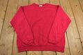 Vintage 1990s Tultex Blank Crewneck Sweatshirt Made In USA