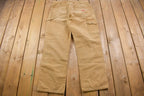 Vintage 1990s Thrashed Dickies Double Knee's 36 x 30