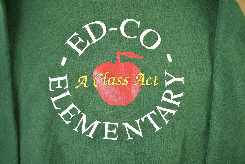 Vintage 1990s Ed-Co Elementary Crewneck Mens Medium