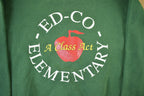 Vintage 1990s Ed-Co Elementary Crewneck Mens Medium