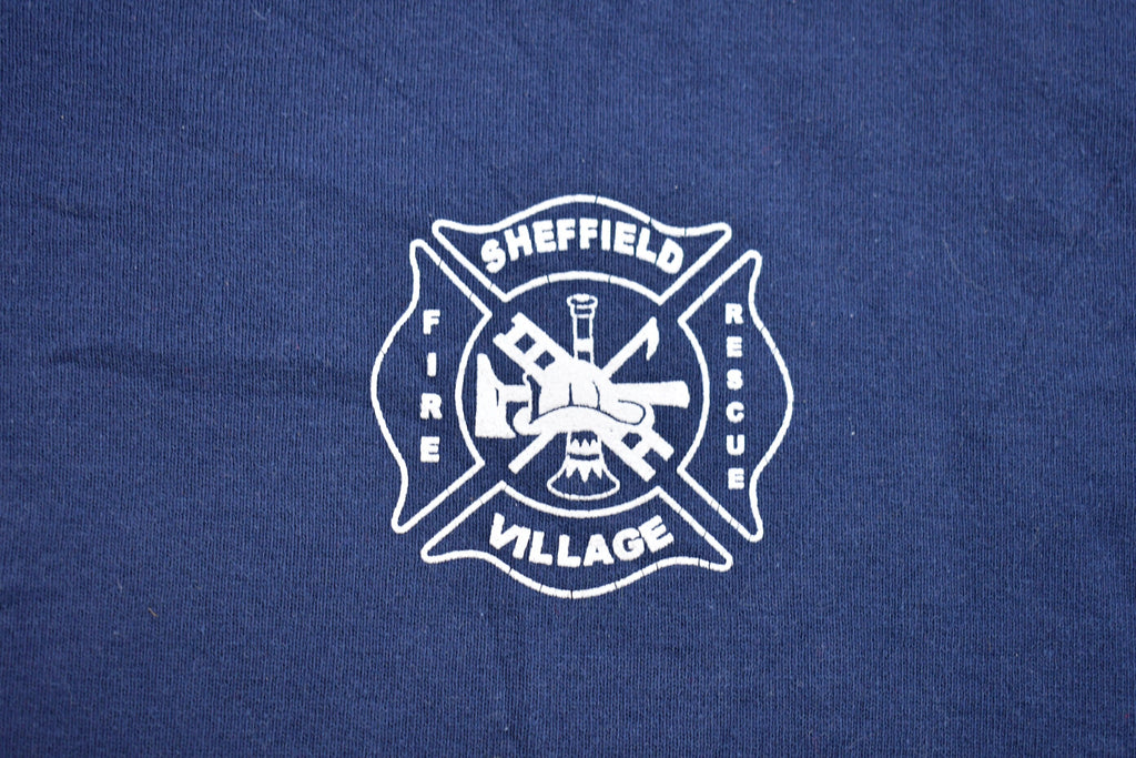 Vintage 1990s Russell Athletics Fire Rescue Crewneck Sweatshirt