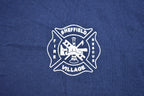 Vintage 1990s Russell Athletics Fire Rescue Crewneck Sweatshirt