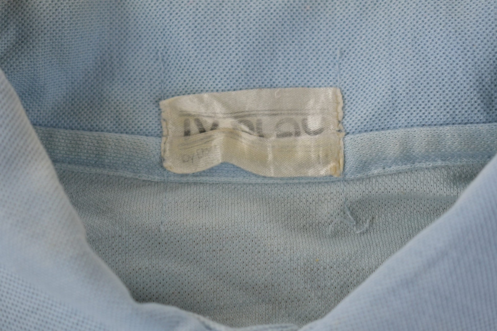 Vintage 1980s Blue Comet M.C. Skippack Quarter Button Polo Shirt Size Small