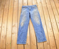 Vintage 1990s Dickies Blue Denim Jeans 34x32