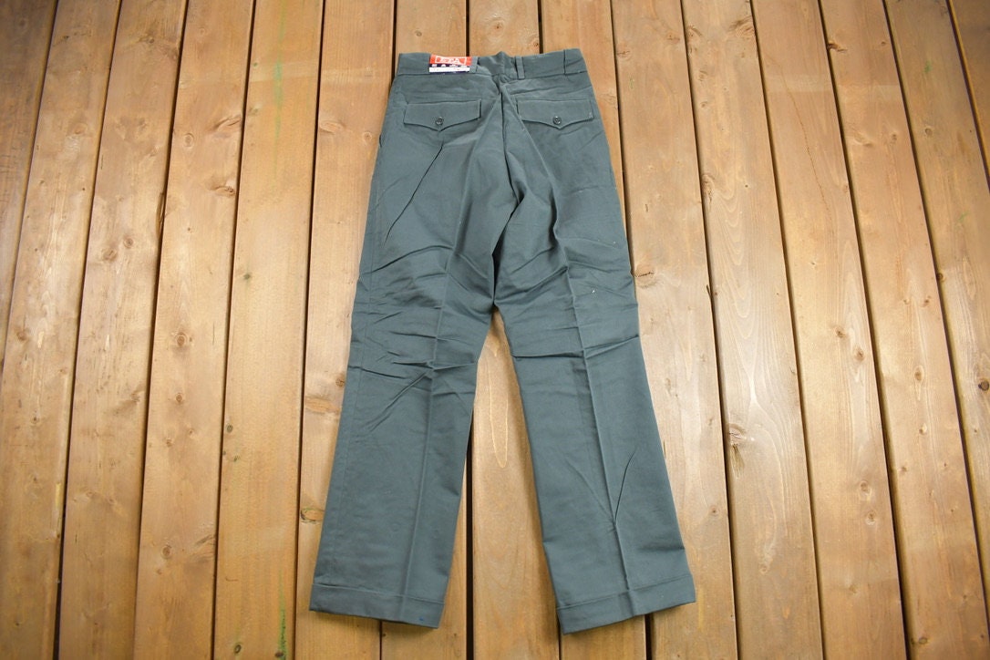 Deadstock Vintage 1980s ETA Pleated Trousers Size 29 x 31