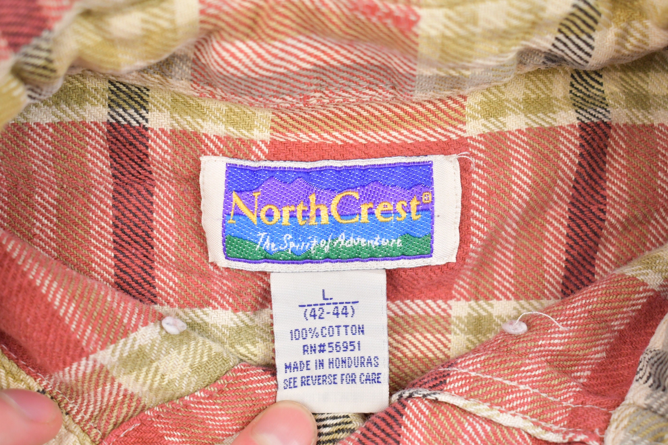 Vintage 1990s North Crest Button Up Shirt