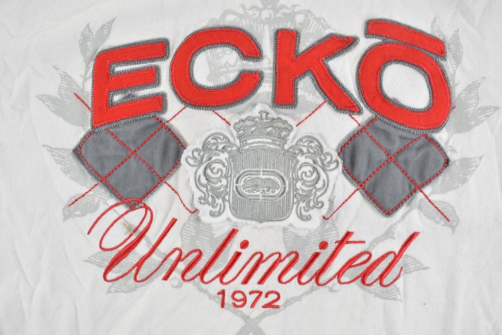 Vintage 1990s Ecko Unltd Embroidered Graphic T-Shirt