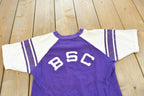 True Vintage 1960s Champion BSC T-Shirt Mens S /