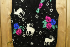 Vintage 90's J. Christopher 100% Wool Knitted Sweater Vest
