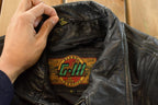 Vintage 1990s G-III Leather Biker Jacket Men's Medium