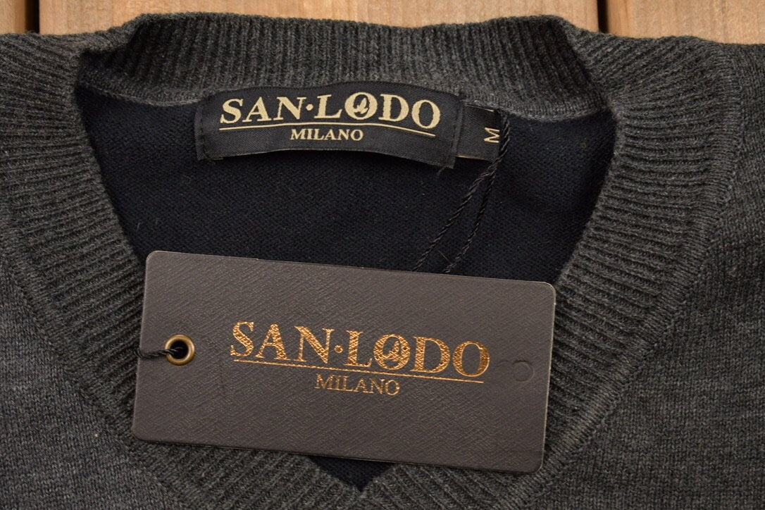 Vintage 1990s San Lodo Knitted Crewneck Sweater