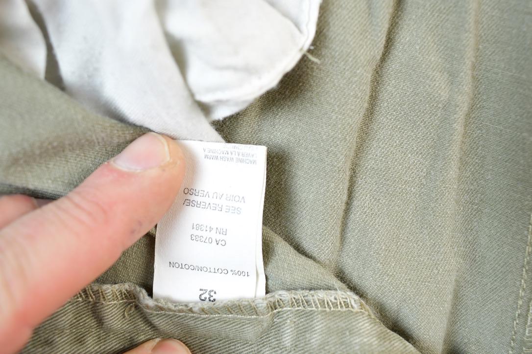 Vintage 1990s Ralph Lauren Polo Chino Khakis Size 32 Made In USA
