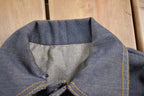 Vintage 1970s Sears Denim Dog Embroidered Jean Jacket