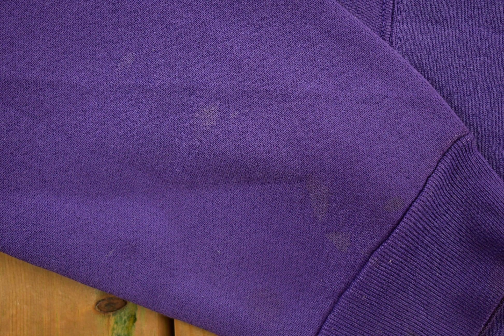 Vintage 1990s Blank Purple Crewneck Sweatshirt