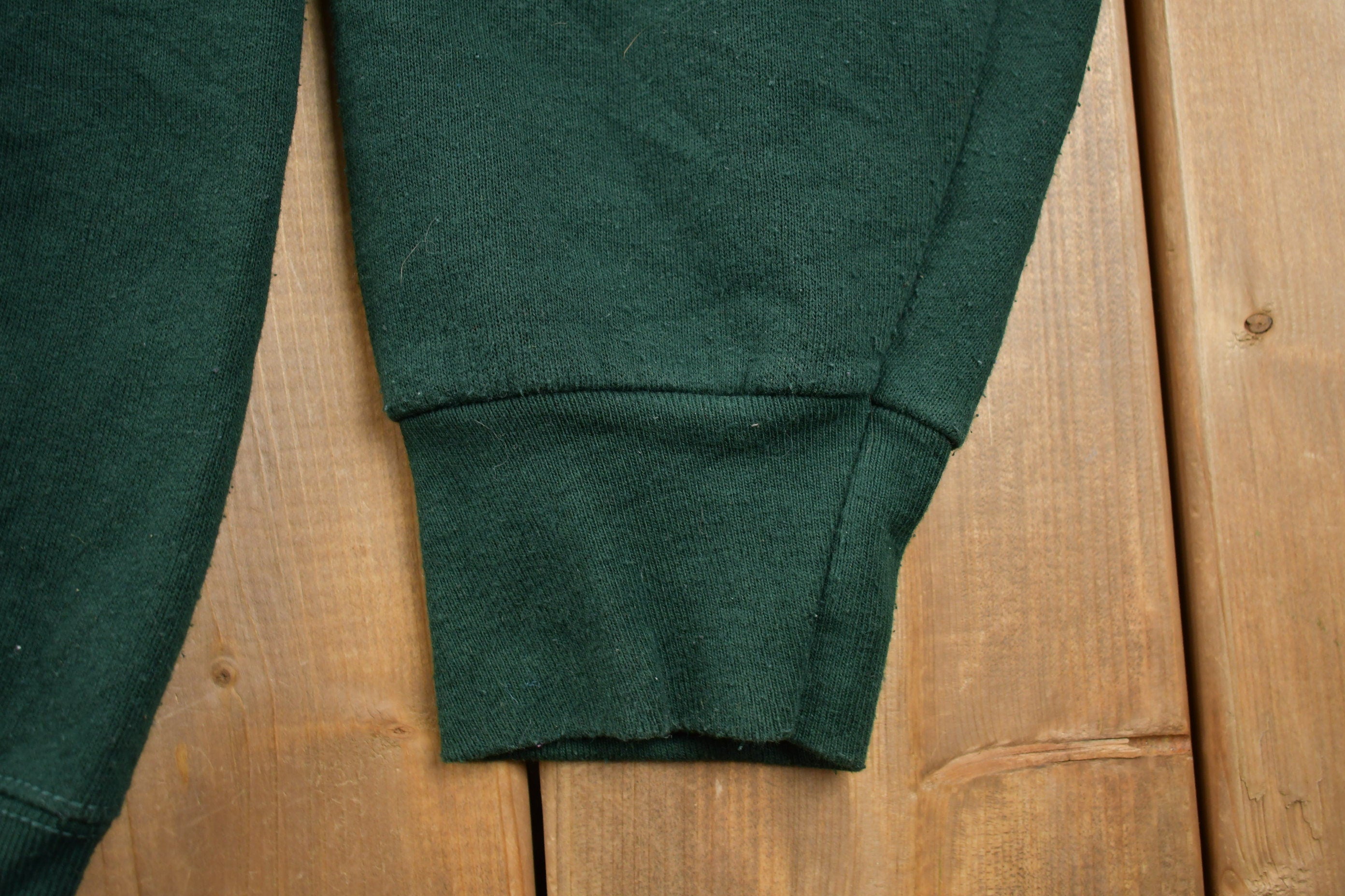 Vintage 1990s Green Bay Packers In 6 Days God Created the Heavens and the Earth Crewneck Sweatshirt