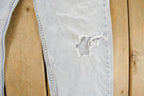 Vintage 1990s Levi's 505 Regular Straight Fit Distressed Denim Jeans Men's 32 x 31
