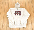 Vintage 1990s Tonawanda TFC University Crossgrain Hoodie Sweater Men's XXXL