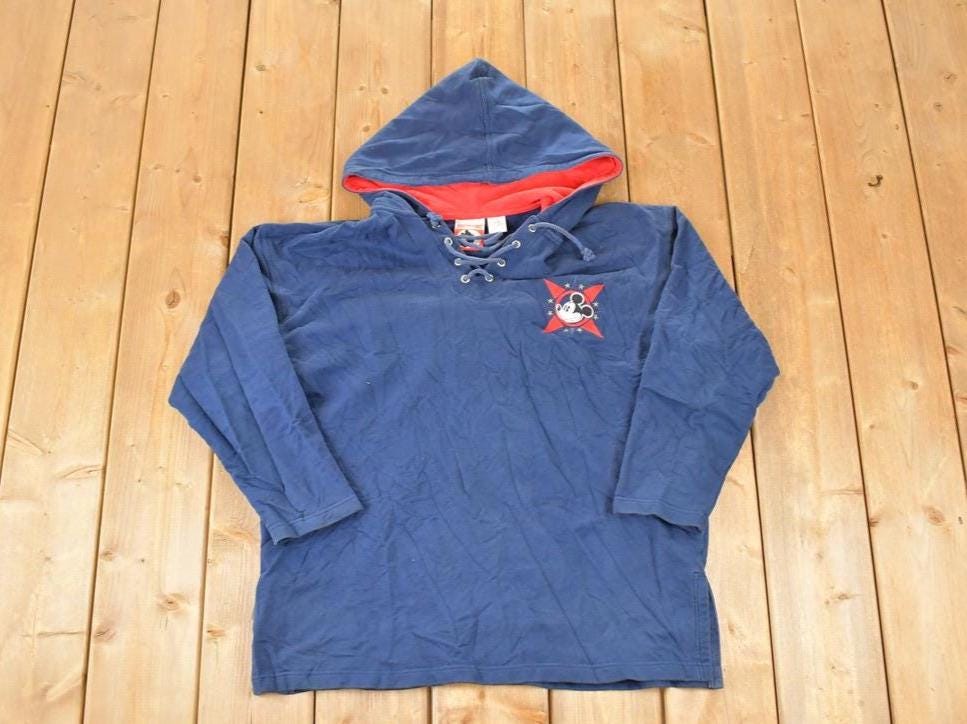 Vintage 1990s Mickey Mouse Disney Hoodie Sweater Men's M-L