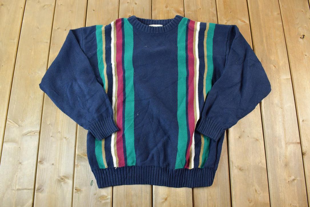 Vintage 1990s St John's Bay Knit Crewneck Sweater