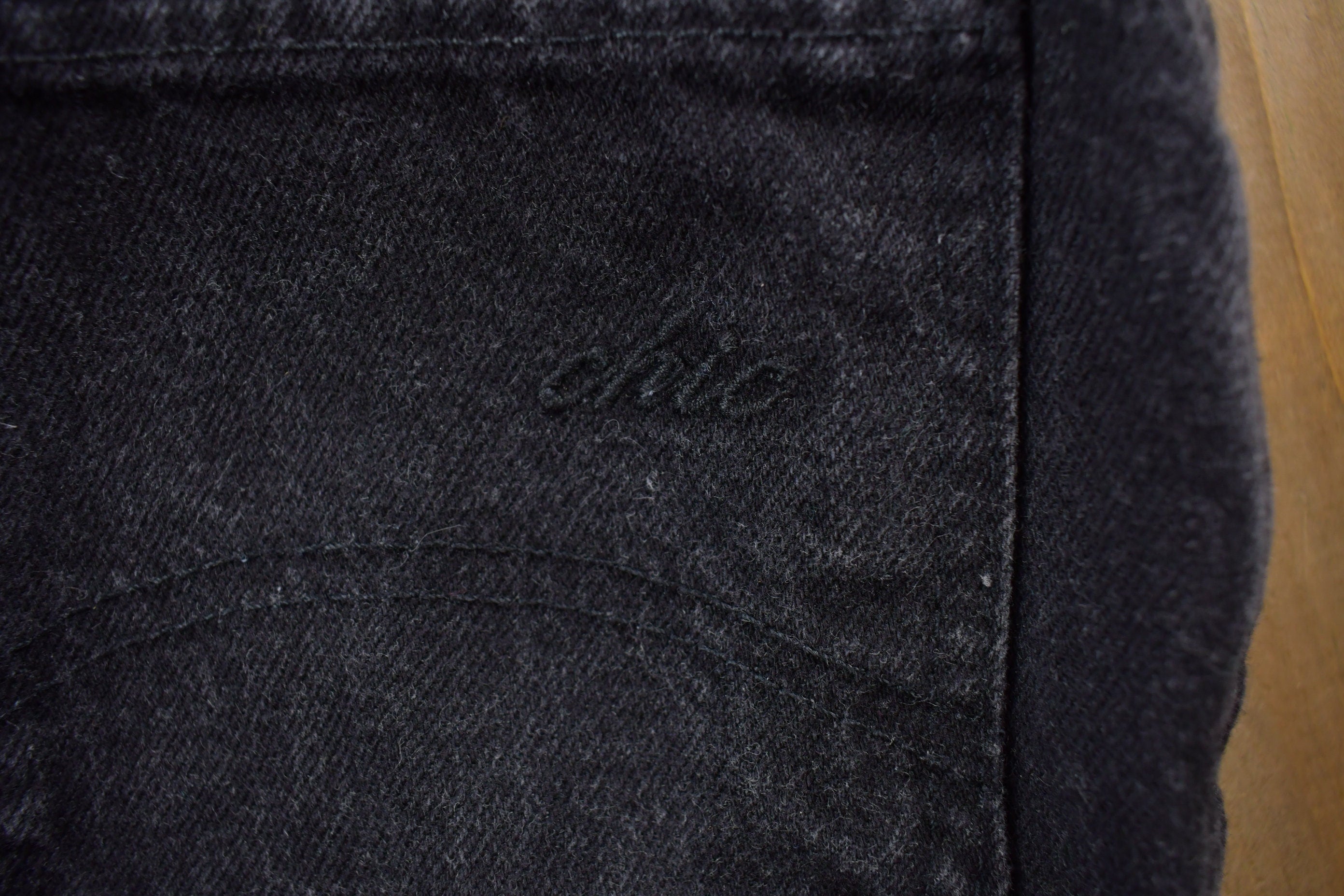 Vintage 1990's Chic Skinny Black Jeans 24 x