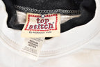 Vintage 1990s Top Stitch Cute Kitty Face Double Collar Crewneck Sweatshirt Women's M