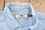 Vintage 1990s Lee Blue Ridge Rod & Gun Club Button Up Shirt