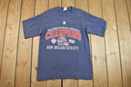 Vintage 2001 New England Patriots NFL Champions Graphic T-Shirt