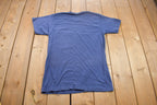 Vintage 1980s Blank Small Stains Pocket T Shirt