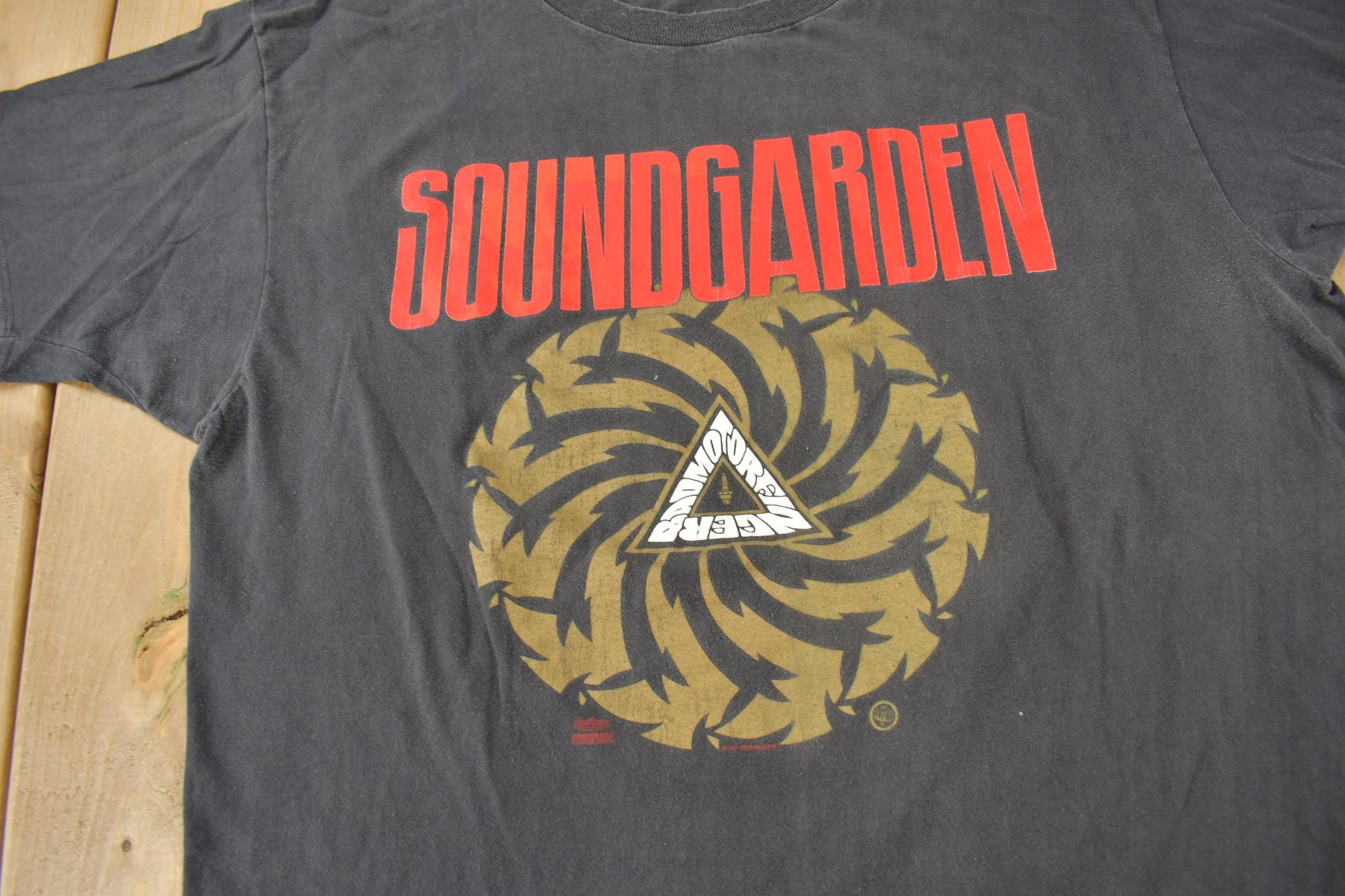 Vintage 1991 Soundgarden Bad Motorfinger Band T-shirt