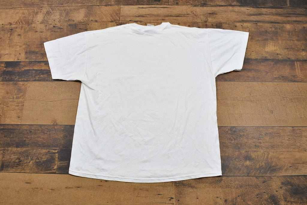 Vintage 1990s GCF Ox Roast Vintage Hot Rod T-Shirt