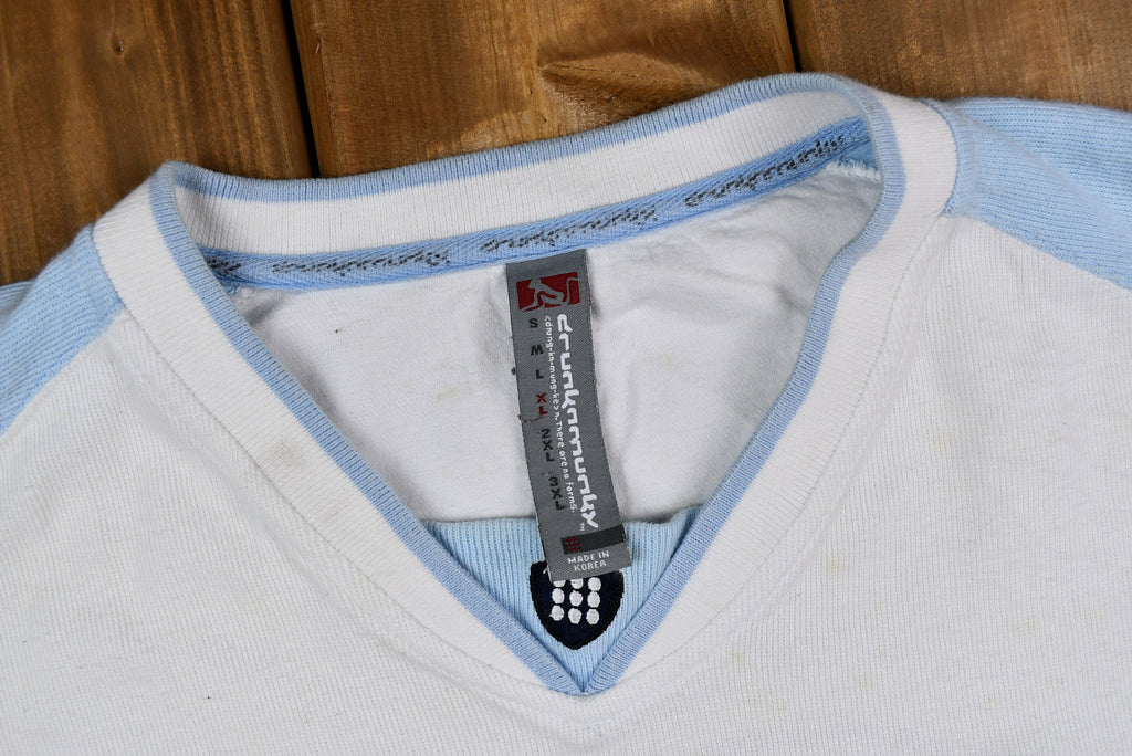 Vintage Y2K Drunk Munkey Jersey-Style T-Shirt