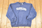 Vintage 1990s Nike New York Yankees MLB Crewneck Sweatshirt Men's M