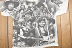Vintage 1996 Jimi Hendrix All Over Print Band T-shirt