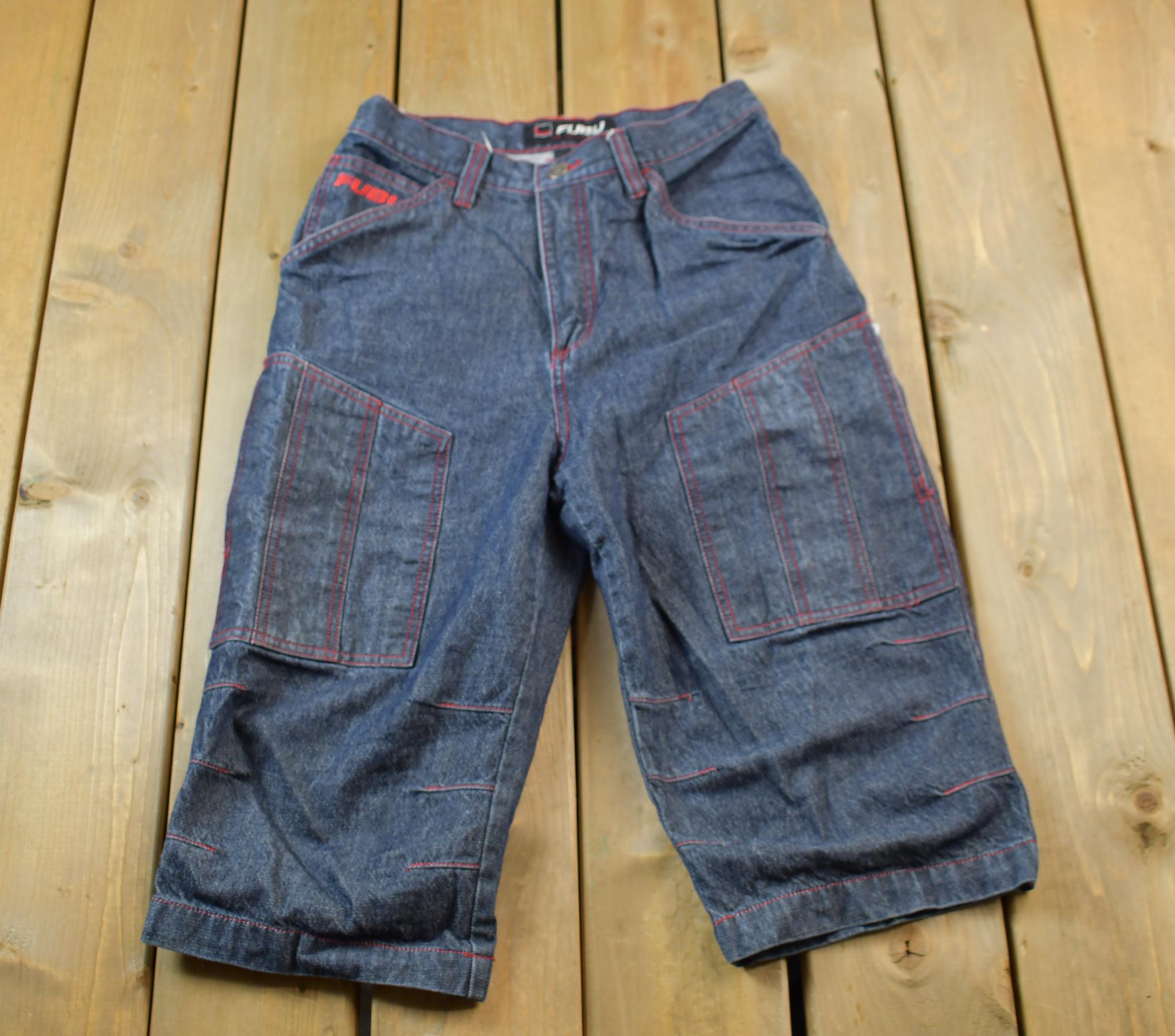 Vintage 2000s Fubu Jean Shorts