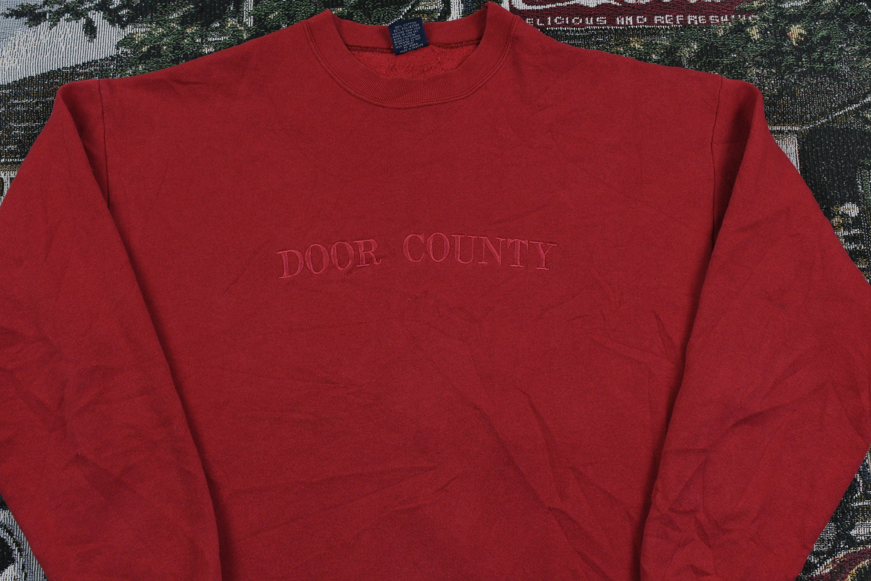 Vintage 1990s Door Country Embroidered Sweatshirt