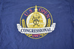 Vintage 1997 U.S. Open Congressional Graphic IZOD Club T Shirt Made In USA