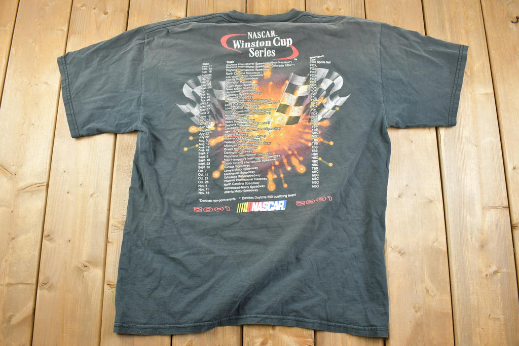 Vintage 2001 Nascar Winston Cup Series Graphic T-Shirt