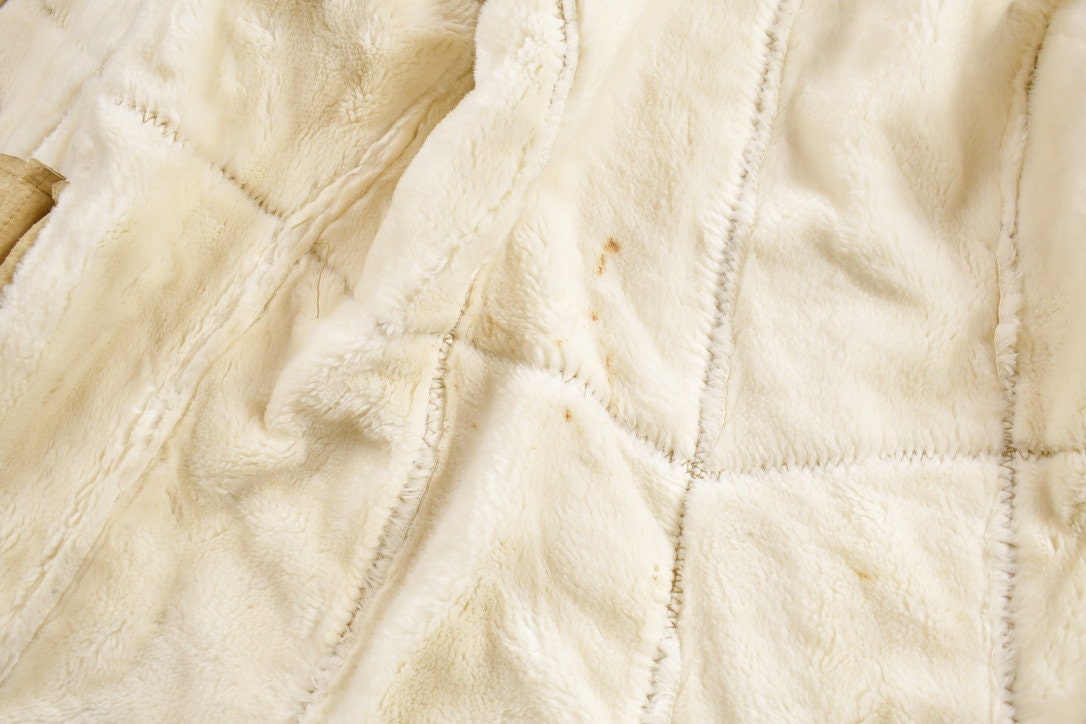 Vintage 1980s Fabio Hooded Suede Coat