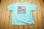 Vintage 1990s Wintergreen Winery Tie Dye Graphic T Shirt