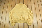 1960s Vintage Harrington Jacket Mens M-L Plaid Lined Windbreaker