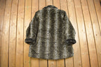 Vintage 1980s Cassini Faux Fur Coat