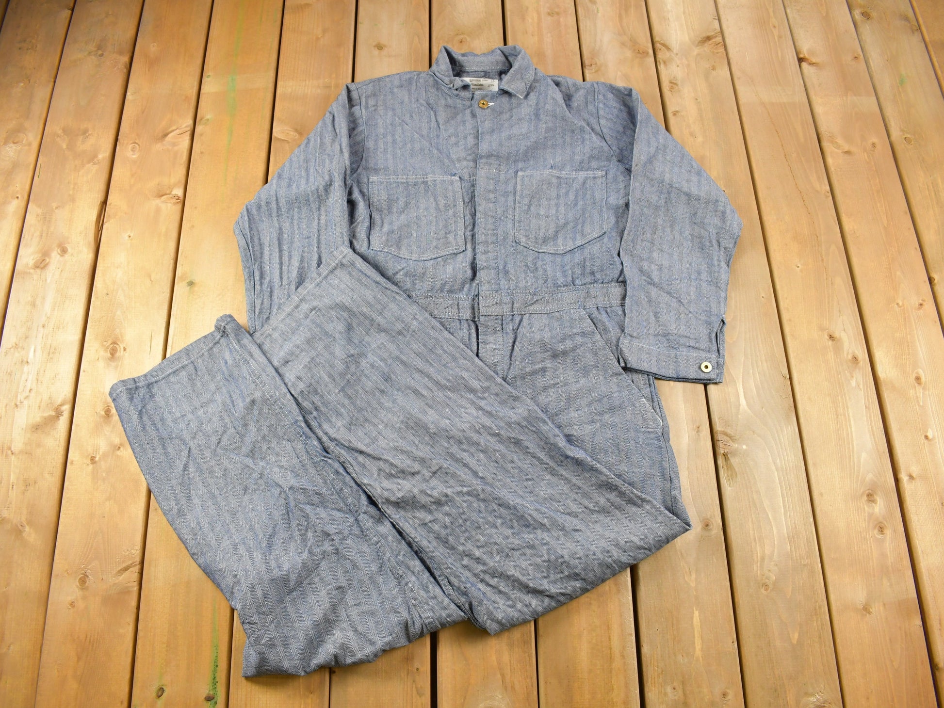 Vintage 1990s Stonecutter Universal Overall Jumpsuit Size 40