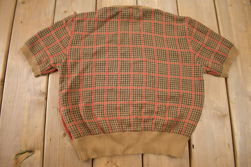 Vintage 1990s Lizsport Knitted Crewneck Sweater