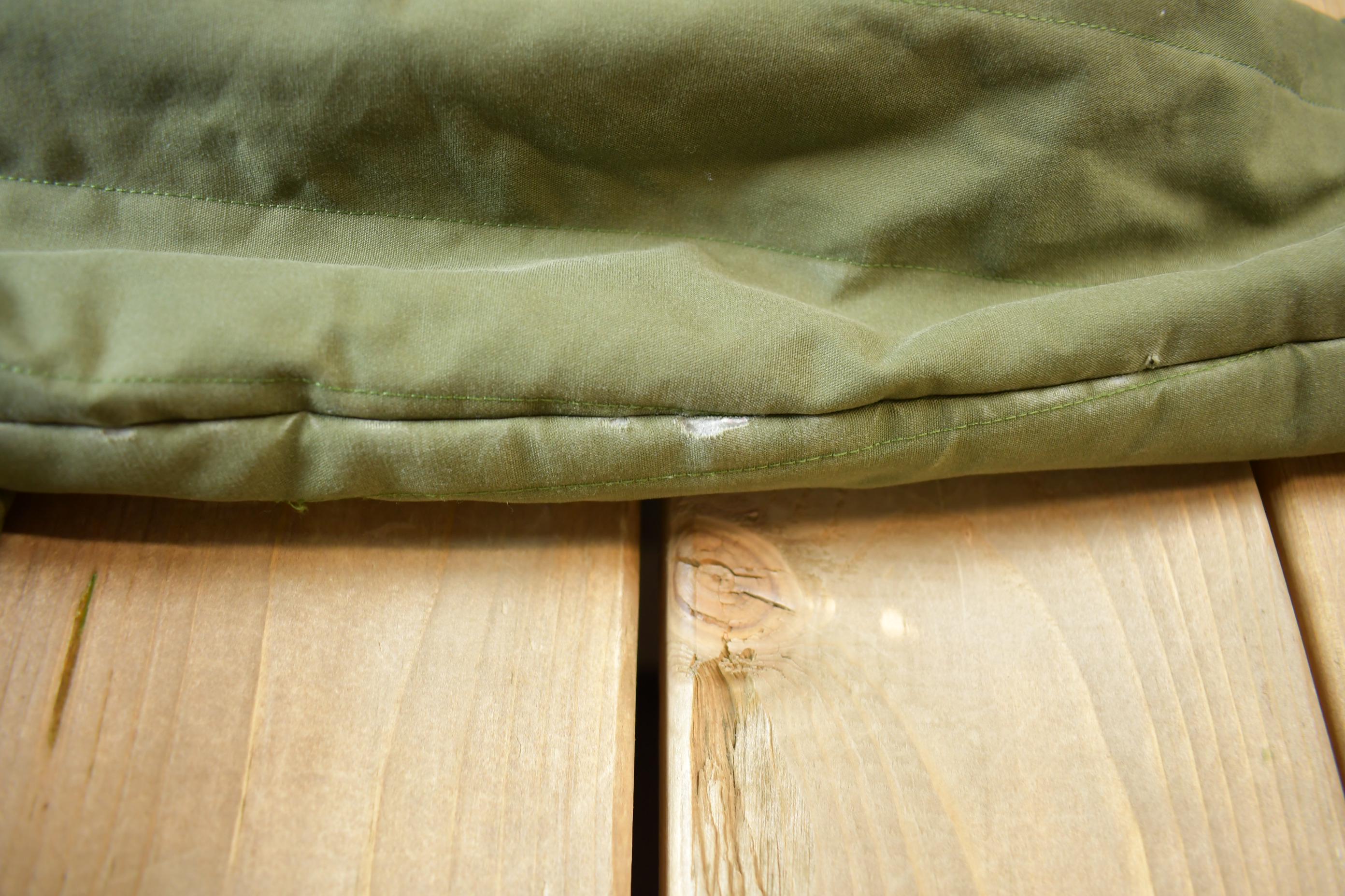 Vintage 1980s Military Styled Long Light Jacket