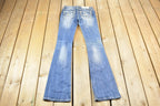 Vintage Y2K Miss Me Bedazzled Low Rise Jeans Size 26x36