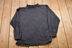 Vintage 1990s Pittsburgh Steelers NFL Mock Neck Crewneck Sweatshirt
