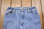 Vintage 1990's L.L Bean Comfort Waist Blue Jeans 28 x 28