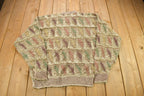 Vintage 1990s Crossings 3D Cable Knit Sweater