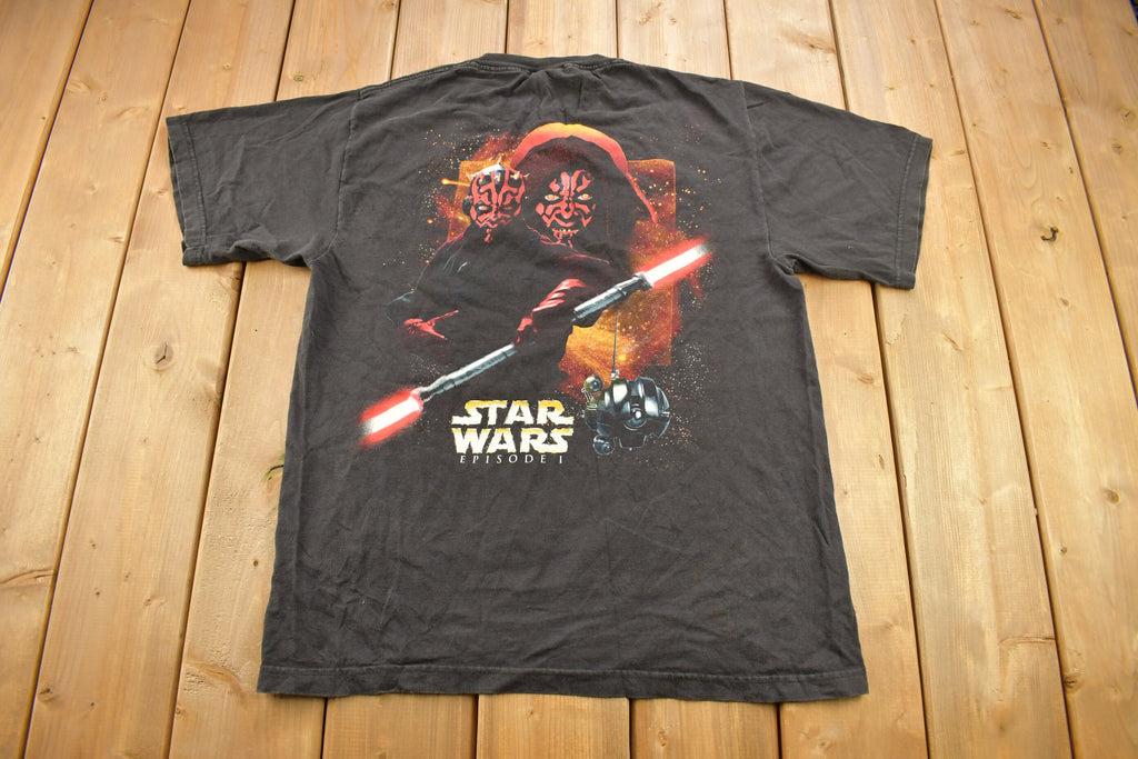 Vintage 1990s Darth Maul Star Wars Episode 1 Promo T-Shirt