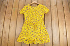 Vintage 1990s Floral Romper